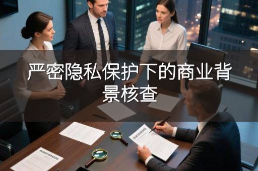 严密隐私保护下的商业背景核查