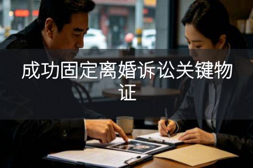 成功固定离婚诉讼关键物证