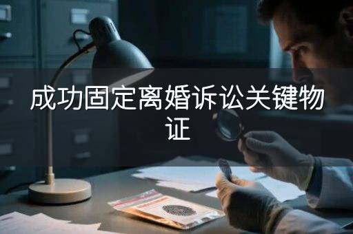 成功固定离婚诉讼关键物证