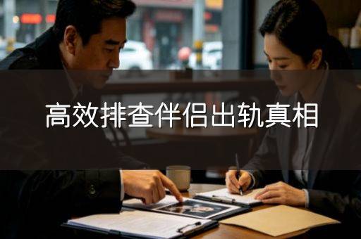 高效排查伴侣出轨真相